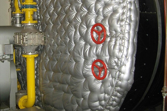 Geluidswerende isolatie ketel econtras